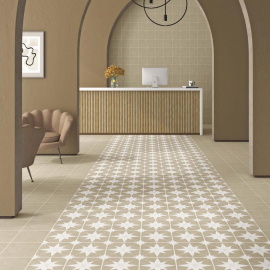 Керамогранит Motto N100082 Левелс Санд Декор 1024 (Levels Sand Decor 1024) 20x20