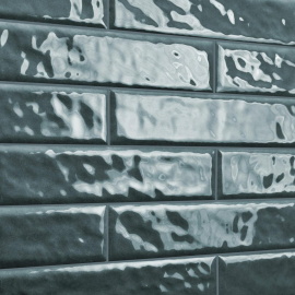 Керамогранит Motto N100043 Левелс Тил Полированный (Levels Teal Glossy) 6x25