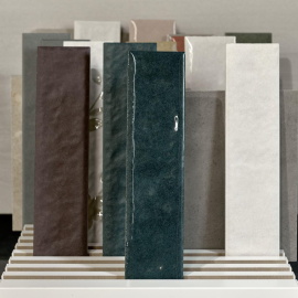 Керамогранит Motto N100043 Левелс Тил Полированный (Levels Teal Glossy) 6x25