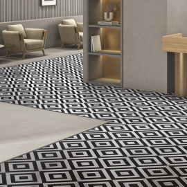 Керамогранит Motto N100070 Левелс Бк Декор 22 (Levels Bk Decor 22) 20x20