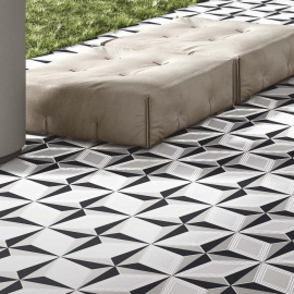 Керамогранит Motto N100073 Левелс Бк Декор 26 (Levels Bk Decor 26) 20x20