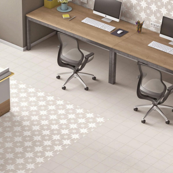 Керамогранит Motto N100078 Motto Левелс Бирч Декор 1020 (Levels Birch Decor 1020) 20x20