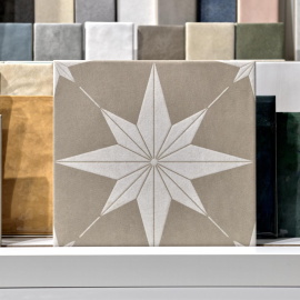 Керамогранит Motto N100078 Motto Левелс Бирч Декор 1020 (Levels Birch Decor 1020) 20x20