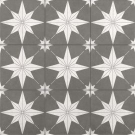 Керамогранит Motto N100080 Левелс Димгрей Декор 1022 (Levels Dimgrey Decor 1022) 20x20