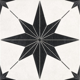 Керамогранит Motto N100083 Левелс Вайт Декор 1025 (Levels White Decor 1025) 20x20