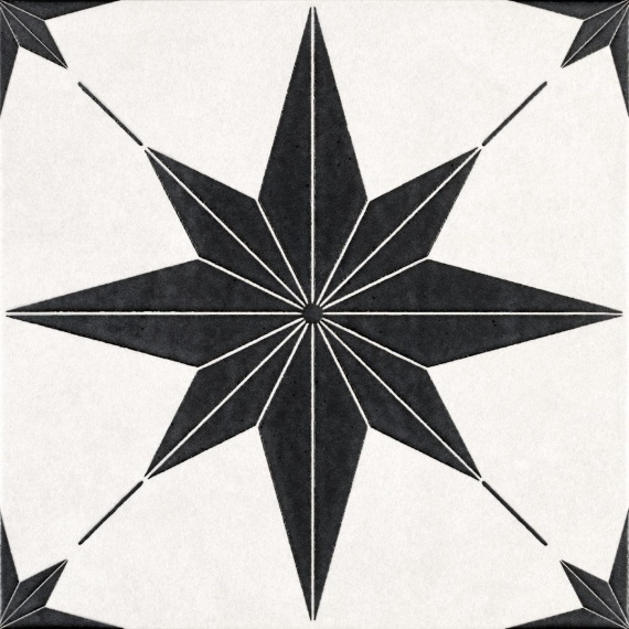 Керамогранит Motto N100083 Левелс Вайт Декор 1025 (Levels White Decor 1025) 20x20