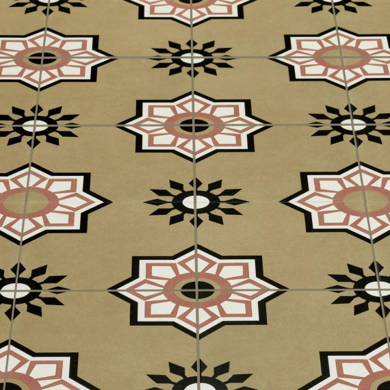 Керамогранит Motto N100085 Левелс Перламутровый Декор 1018 (Levels Pearl Decor 1018) 20x20