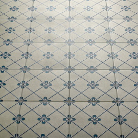 Керамогранит Motto N100087 Левелс Бланк Декор 1003 (Levels Blanc Decor 1003) 20x20