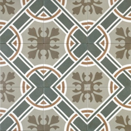 Керамогранит Motto N100101 Монотон Джунипер Декор Матовый (Juniper Decor Matt) 20x20