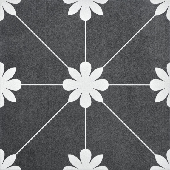 Керамогранит Motto N100104 Монотон Оксфорд Декор Матовый (Oxford Decor Matt) 20x20