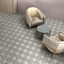 Керамогранит Motto N100111 Монотон Даст Декор Матовый (Dust Decor Matt) 20x20