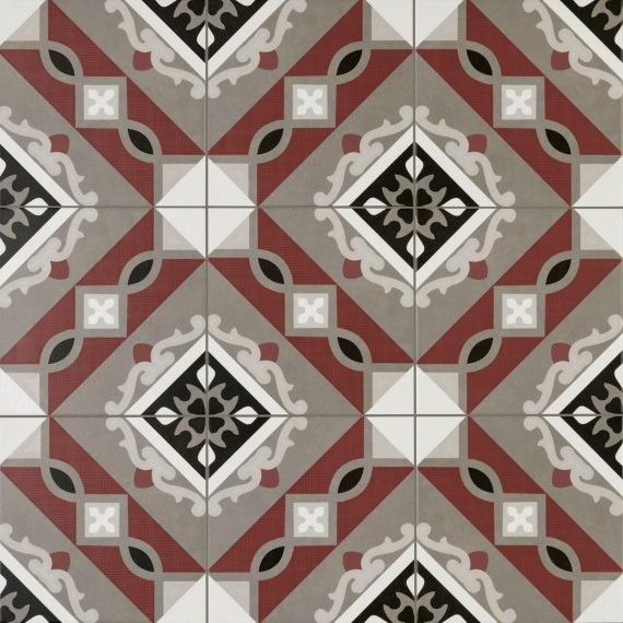 Керамогранит Motto N100108 Пастел Декор Матовый (Pastel Decor Matt) 20x20