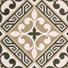 Керамогранит Motto N100113 Монотон Пантер Декор Матовый (Panther Decor Matt) 20x20