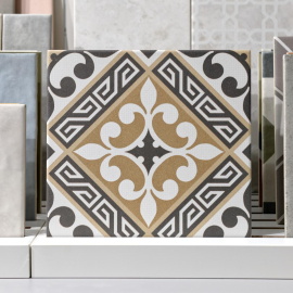 Керамогранит Motto N100113 Монотон Пантер Декор Матовый (Panther Decor Matt) 20x20