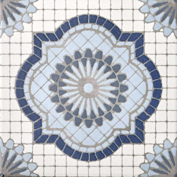 Керамогранит Motto N100115 Монотон Дэнил Декор Матовый (Denil Decor Matt (Микс 15шт) 20x20