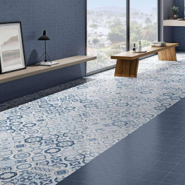 Керамогранит Motto N100115 Монотон Дэнил Декор Матовый (Denil Decor Matt (Микс 15шт) 20x20