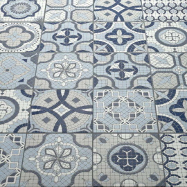 Керамогранит Motto N100115 Монотон Дэнил Декор Матовый (Denil Decor Matt (Микс 15шт) 20x20