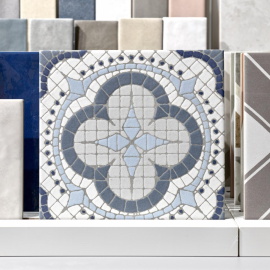 Керамогранит Motto N100115 Монотон Дэнил Декор Матовый (Denil Decor Matt (Микс 15шт) 20x20