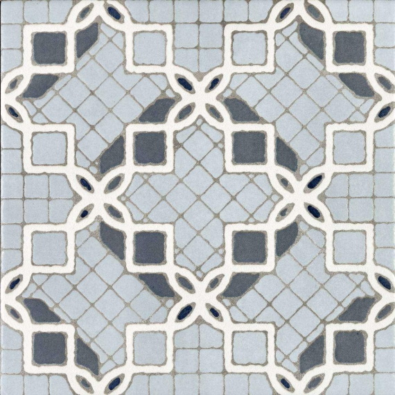 Керамогранит Motto N100115 Монотон Дэнил Декор Матовый (Denil Decor Matt (Микс 15шт) 20x20