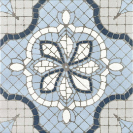 Керамогранит Motto N100115 Монотон Дэнил Декор Матовый (Denil Decor Matt (Микс 15шт) 20x20