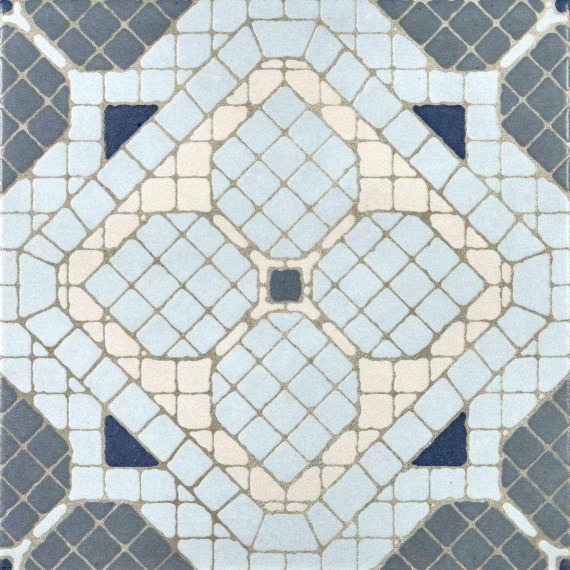 Керамогранит Motto N100115 Монотон Дэнил Декор Матовый (Denil Decor Matt (Микс 15шт) 20x20