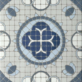 Керамогранит Motto N100115 Монотон Дэнил Декор Матовый (Denil Decor Matt (Микс 15шт) 20x20