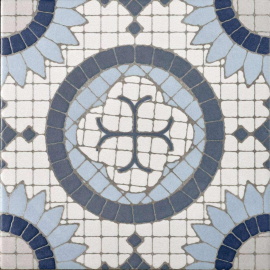 Керамогранит Motto N100115 Монотон Дэнил Декор Матовый (Denil Decor Matt (Микс 15шт) 20x20