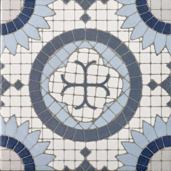 Керамогранит Motto N100115 Монотон Дэнил Декор Матовый (Denil Decor Matt (Микс 15шт) 20x20