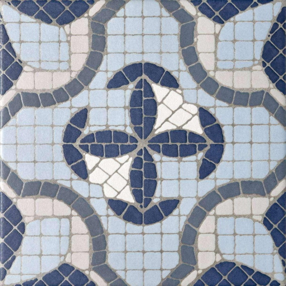 Керамогранит Motto N100115 Монотон Дэнил Декор Матовый (Denil Decor Matt (Микс 15шт) 20x20