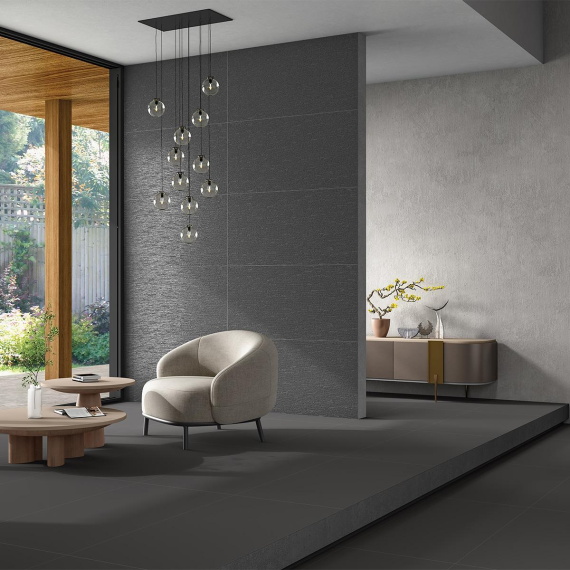 Керамогранит Motto N100165 Монотон Миднайт Матовый (Monotone Midnight) 60x120