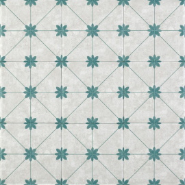 Керамогранит Motto N100120 Ницца Ница Аква Декор 2 (Niza Aqua Decor 2) 20x20