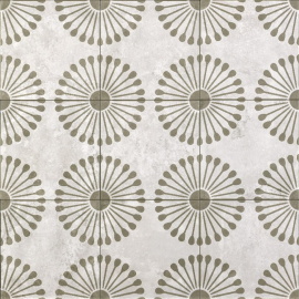 Керамогранит Motto N100126 Пальмас Пальма Вайт Декор 2 (Palmas White Decor 2) 20x20