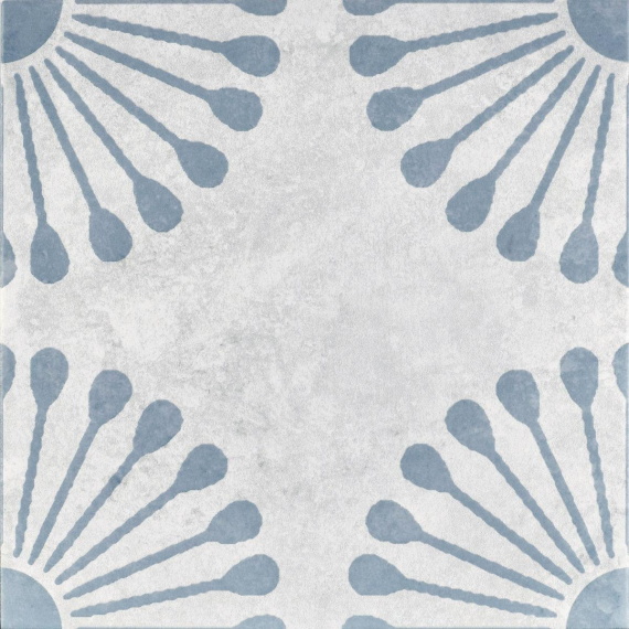 Керамогранит Motto N100128 Пальмас Пальма Вайт Декор 4 (Palmas White Decor 4) 20x20