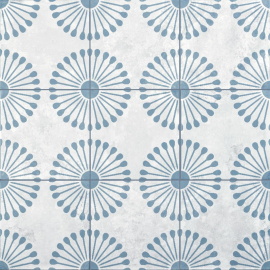 Керамогранит Motto N100128 Пальмас Пальма Вайт Декор 4 (Palmas White Decor 4) 20x20