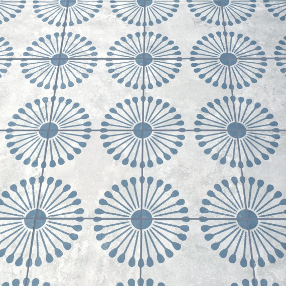 Керамогранит Motto N100128 Пальмас Пальма Вайт Декор 4 (Palmas White Decor 4) 20x20