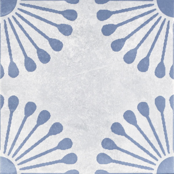 Керамогранит Motto N100125 Пальмас Пальма Вайт Декор 1 (Palmas White Decor 1) 20x20