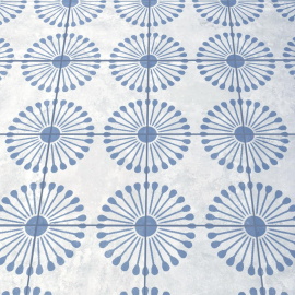 Керамогранит Motto N100125 Пальмас Пальма Вайт Декор 1 (Palmas White Decor 1) 20x20