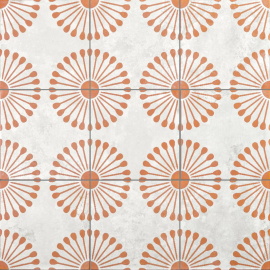 Керамогранит Motto N100127 Пальмас Пальма Вайт Декор 3 (Palmas White Decor 3) 20x20