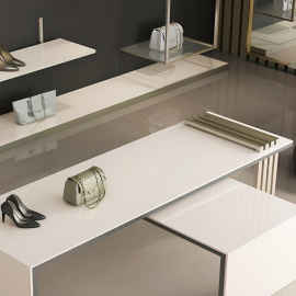 Керамогранит Motto N100139 15мм Лайт Грей Матовый (Light Grey Matt) 80x240