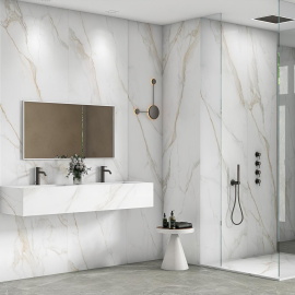 Керамогранит Motto N100135 15мм Даймонд Голд Матовый (Diamond Gold Digi Matt) 80x240