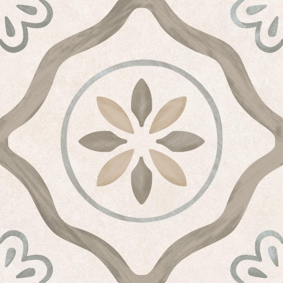 Керамогранит Motto N100192 Вельвет Taupe Decor 2 (Velvet Taupe Decor 2) 20x20