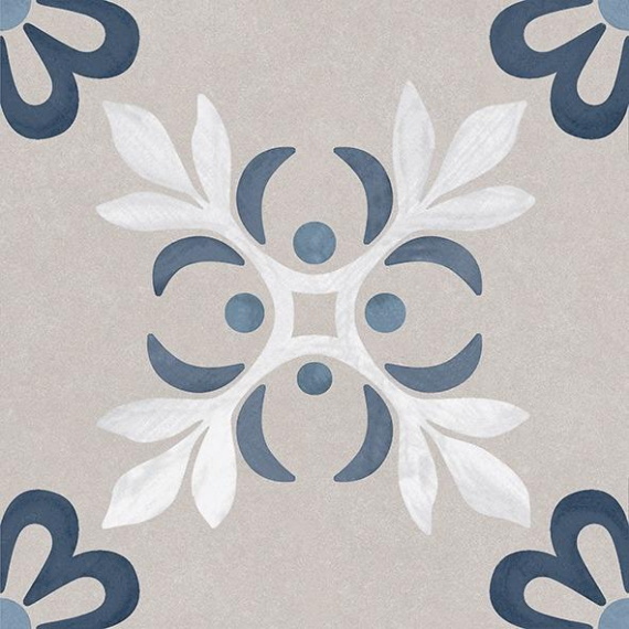 Керамогранит Motto N100190 Velvet Gris Decor 4 20x20