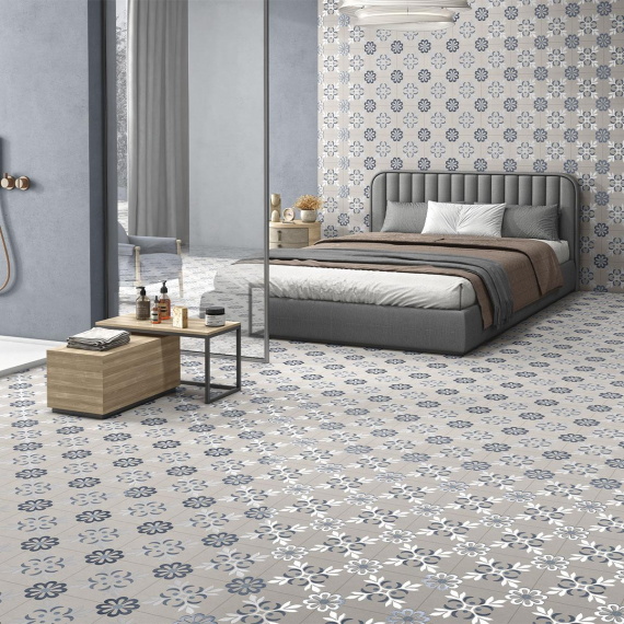 Керамогранит Motto N100190 Velvet Gris Decor 4 20x20