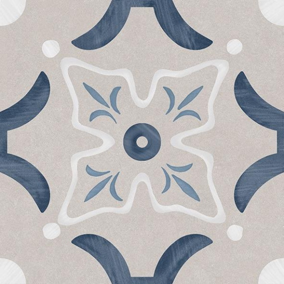 Керамогранит Motto N100189 Velvet Gris Decor 3 20x20