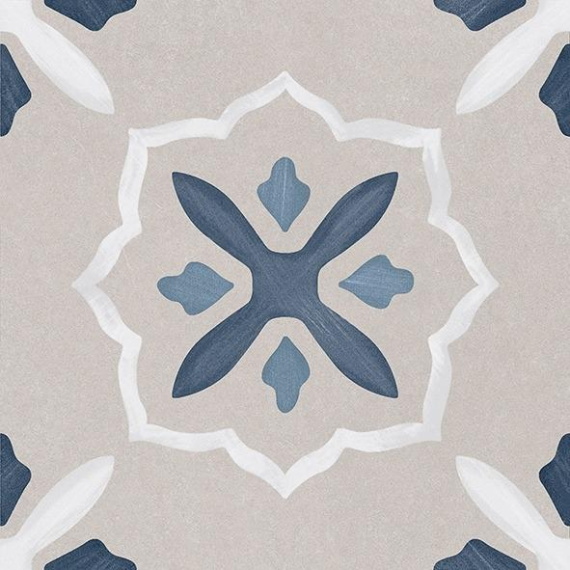 Керамогранит Motto N100187 Velvet Gris Decor 1 20x20