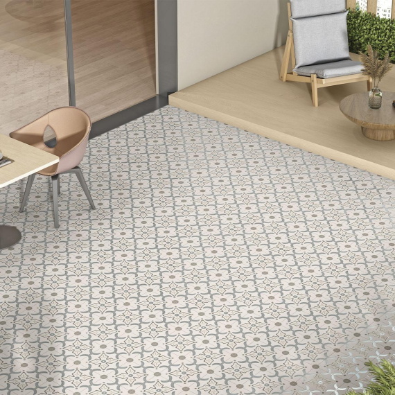 Керамогранит Motto N100193 Velvet Taupe Decor 3 20x20