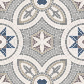 Керамогранит Motto N100195 Levels Grey Decor 1055 20x20