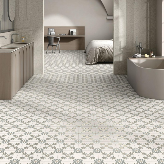 Керамогранит Motto N100194 Velvet Taupe Decor 4 20x20