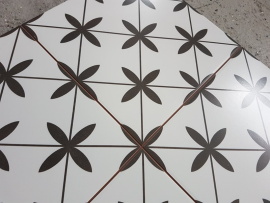 Керамогранит Poole white 45,2x45,2 см