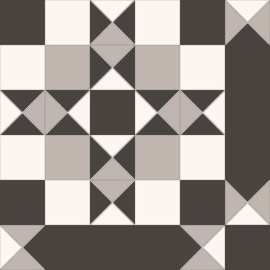 Керамогранит Windsor black 45,2x45,2 см